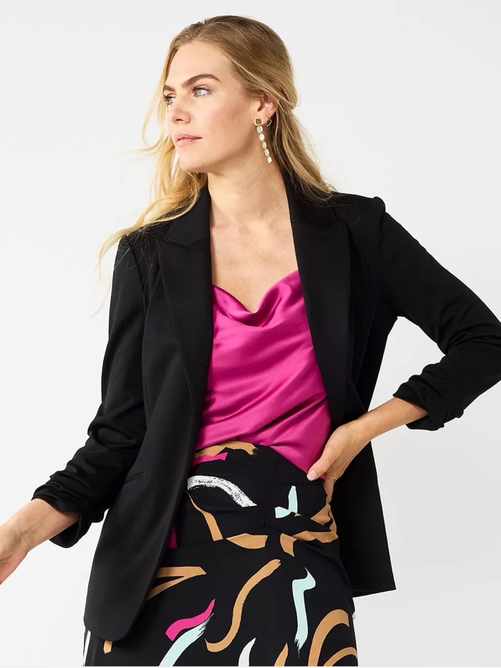 Black Women’s Tailored Blazer